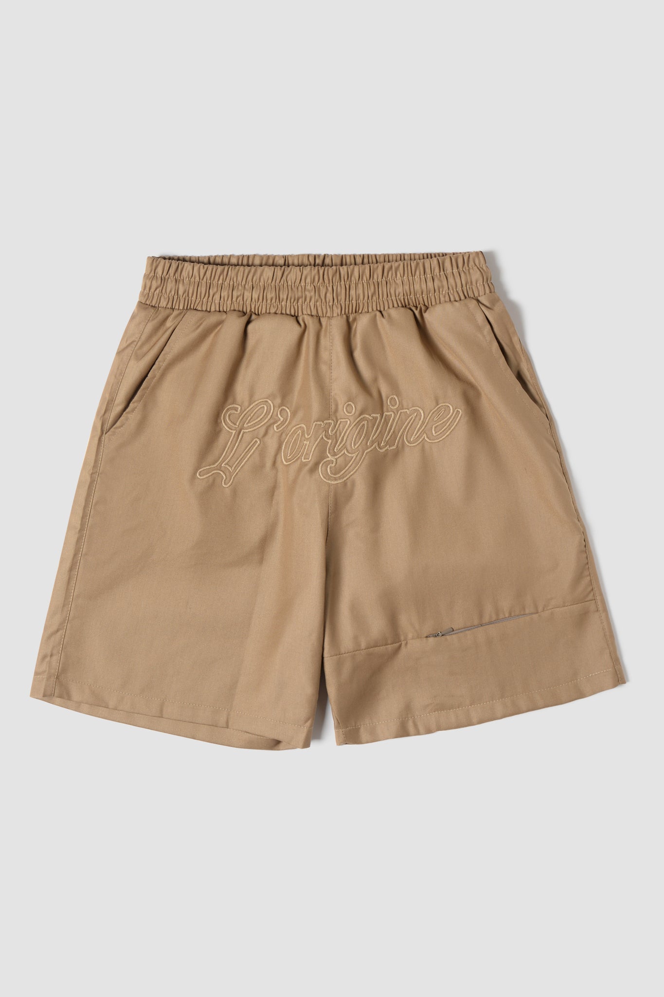Ronney Shorts Script Camel