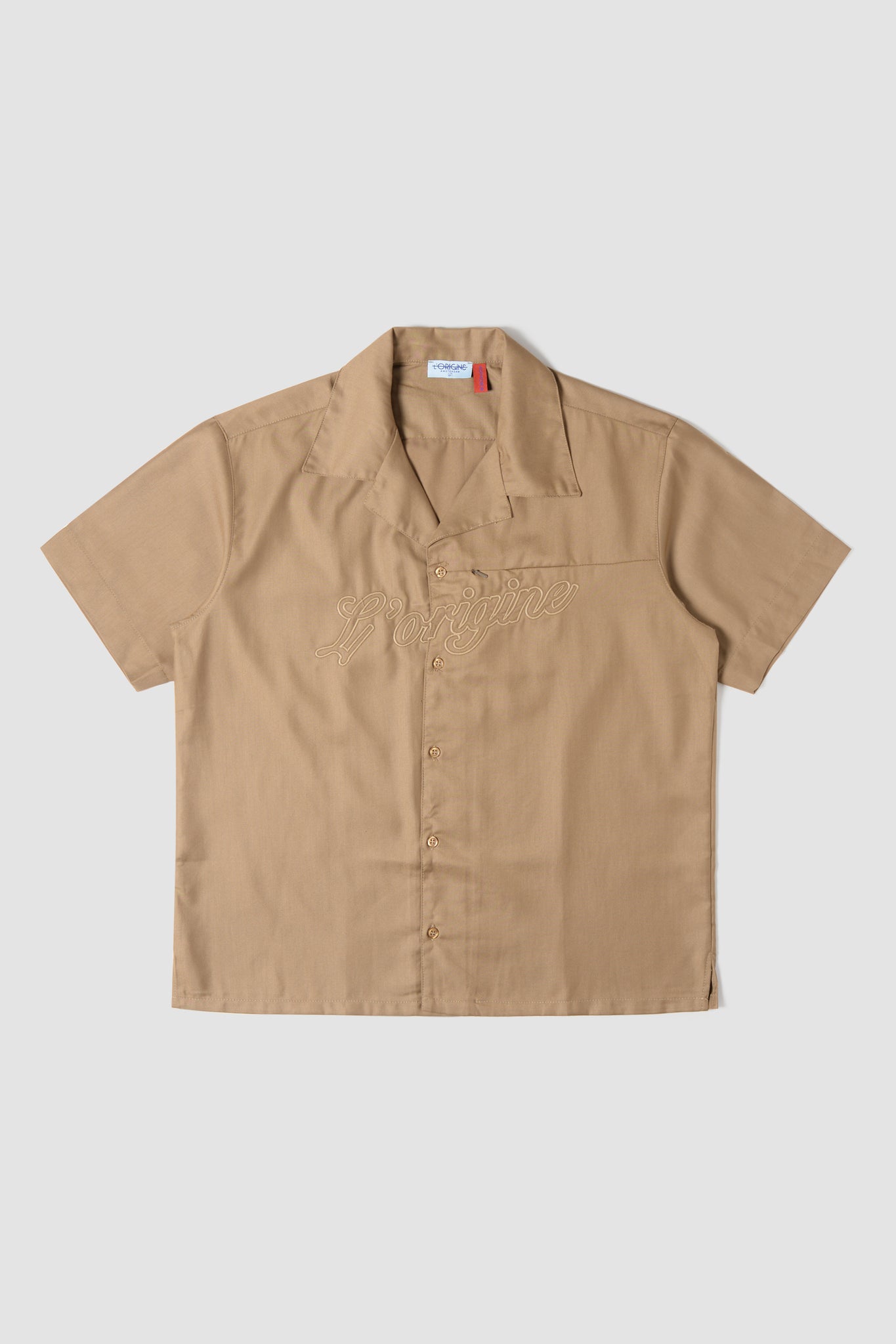Kanie Shirt Script Camel