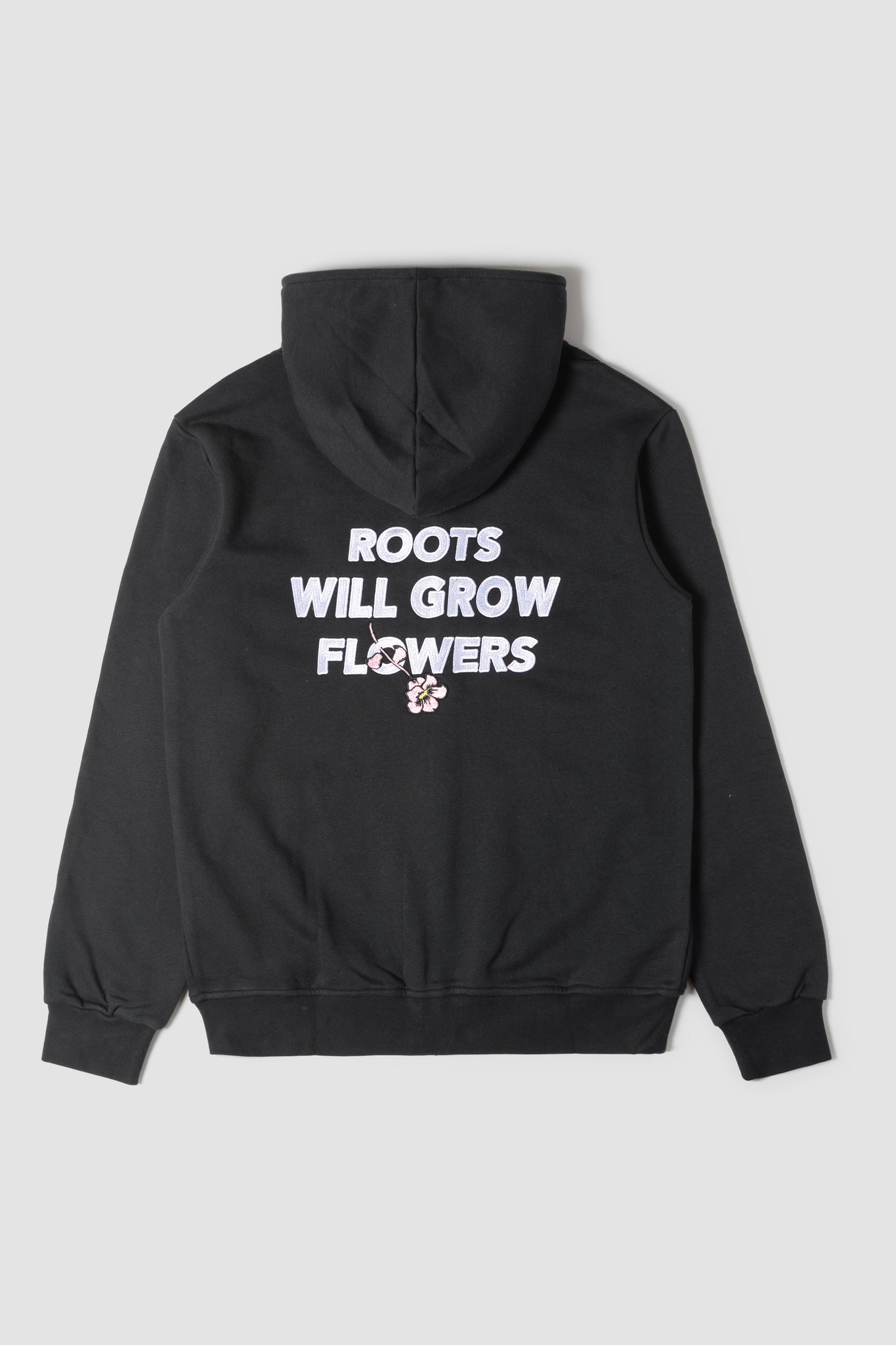 Hoody Zip RWGF Black/White