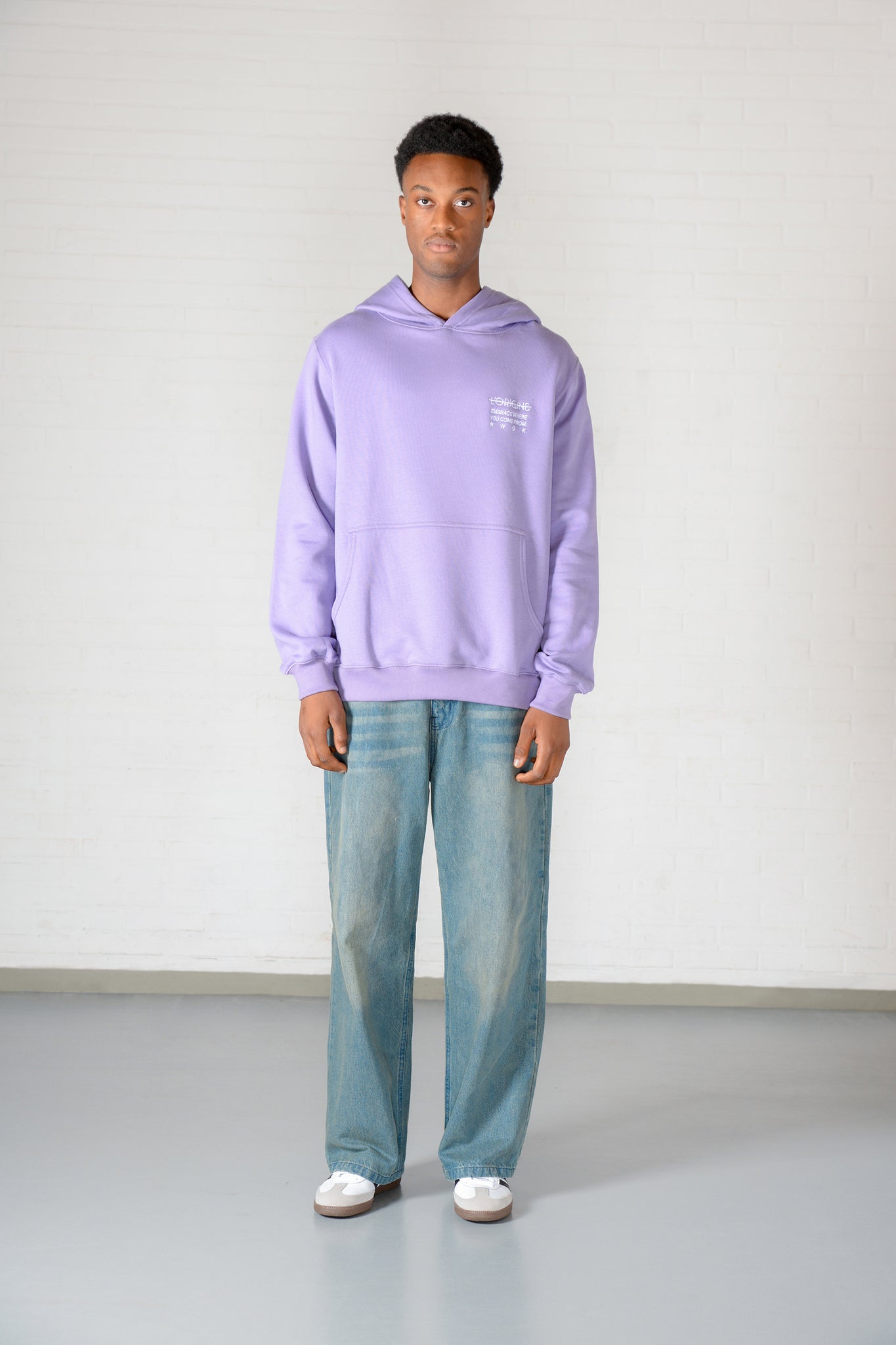 Hoody RWGF Lavender/White