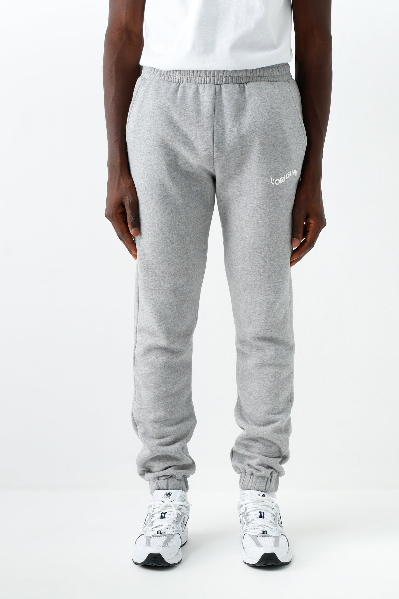 Alfred Joggers Wave Micro Grey
