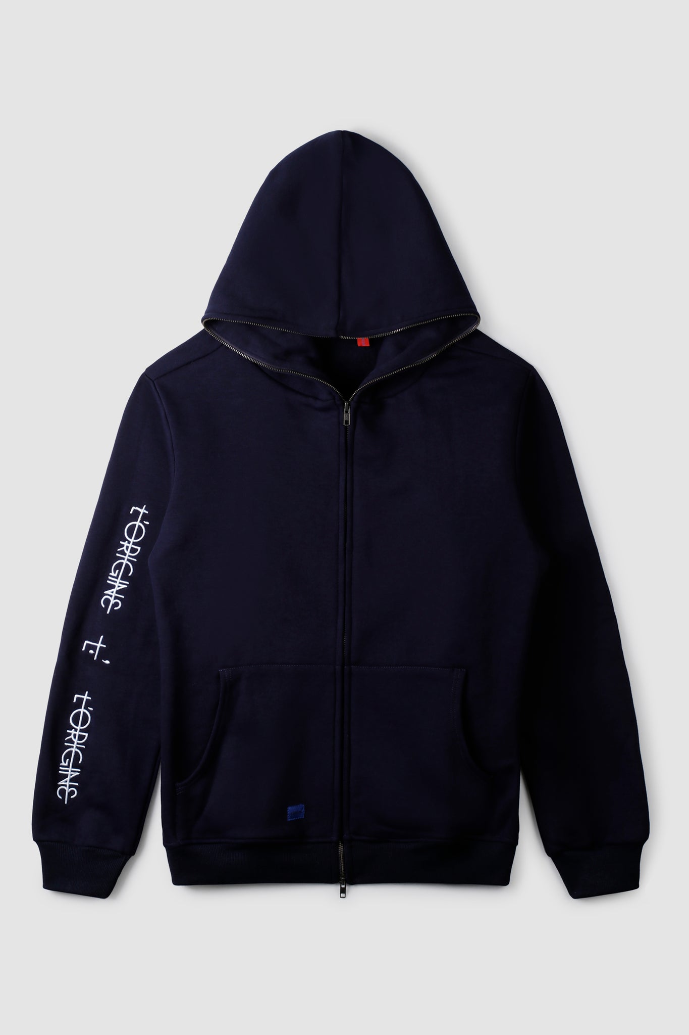 Hoody Zip L'ORIGINE L’ Navy Blue