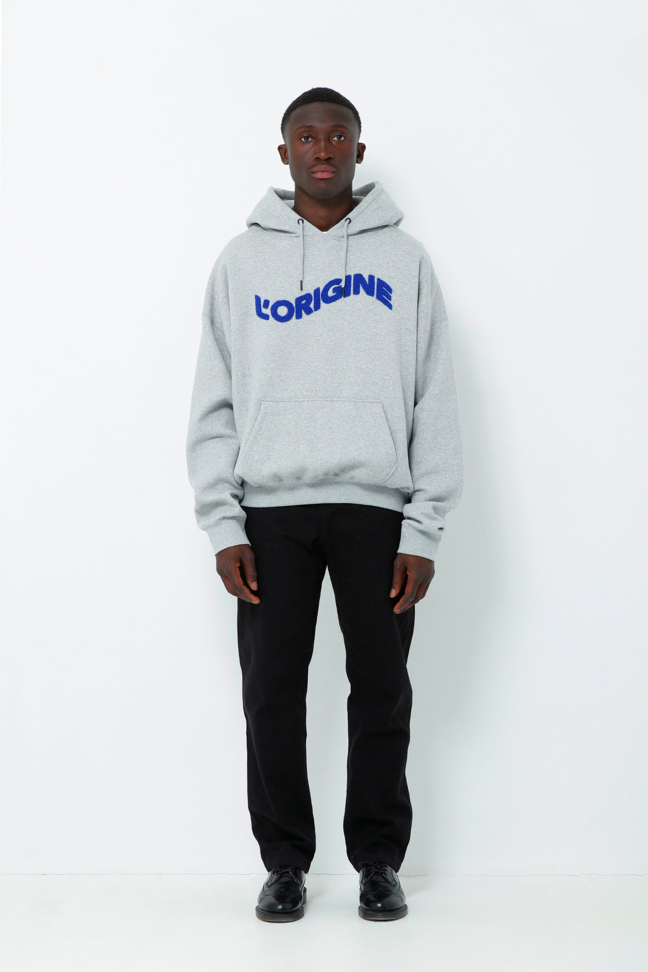 String Hoody Drop 2.0 Wave Grey