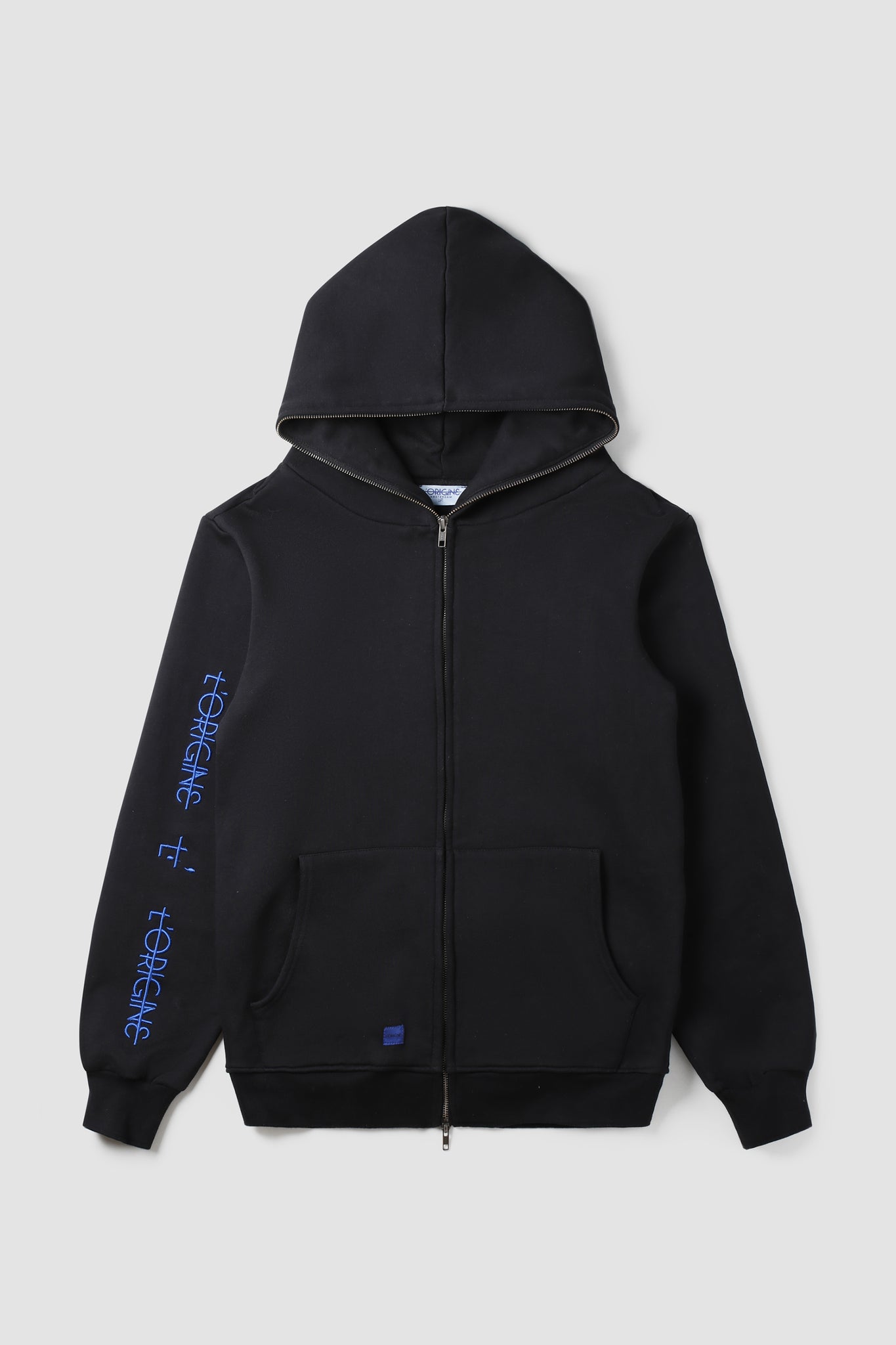 Hoody Zip L'ORIGINE L' Black