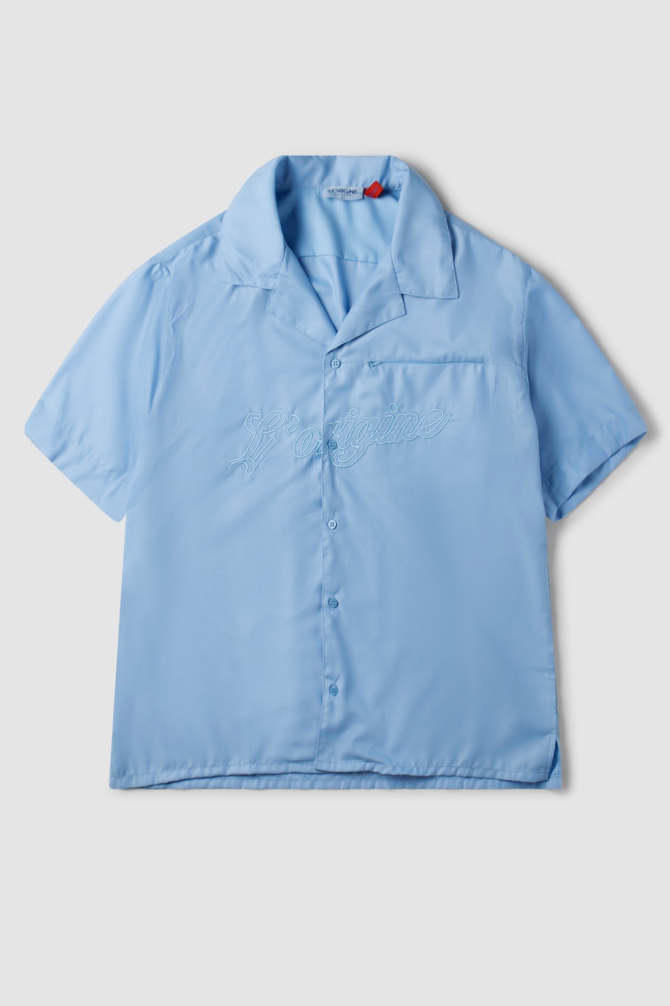 Kanie Shirt Script Sky Blue